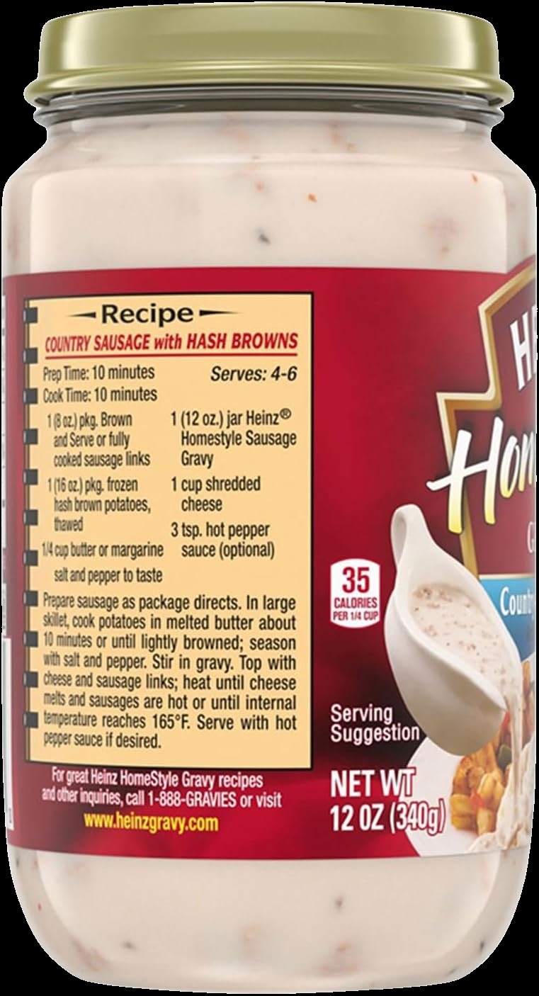 Heinz Country Style Sausage Gravy
