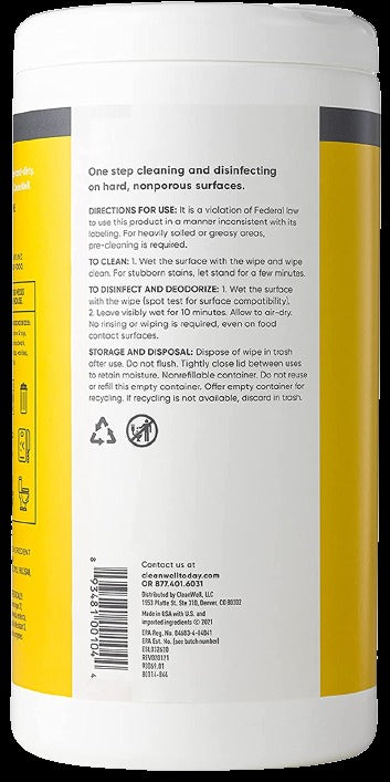 Botanical Disinfecting Wipes