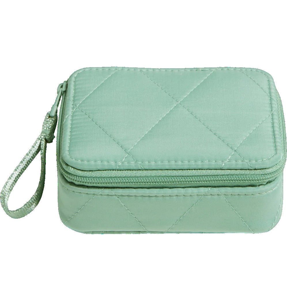Essential Travel Pill Case - Beryl Green