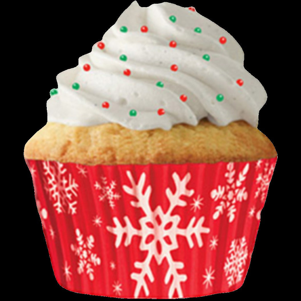 Snowflake Baking Cups