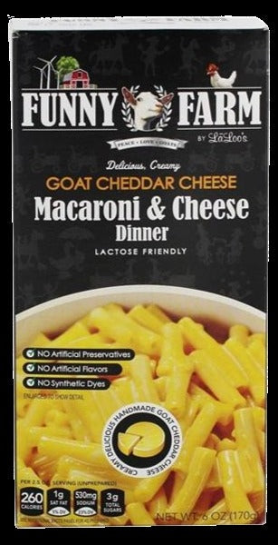 Goat Cheddar Cheese Macaroni & Cheese