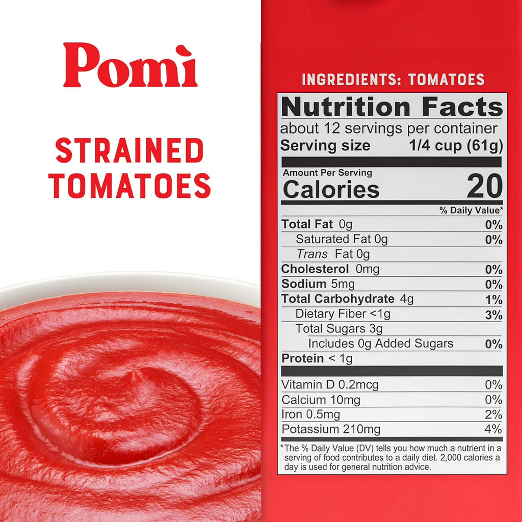 Strained Tomatoes