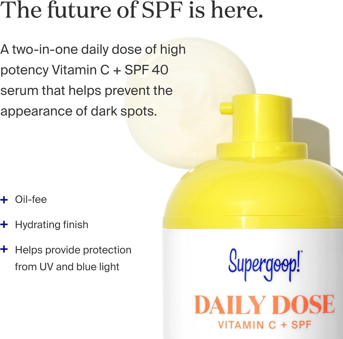 Daily Dose Vitamin C + SPF 40 PA+++ Broad Spectrum Sunscreen Serum