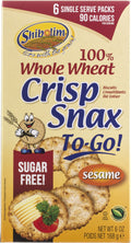Whole Wheat Sesame Crisp Snack