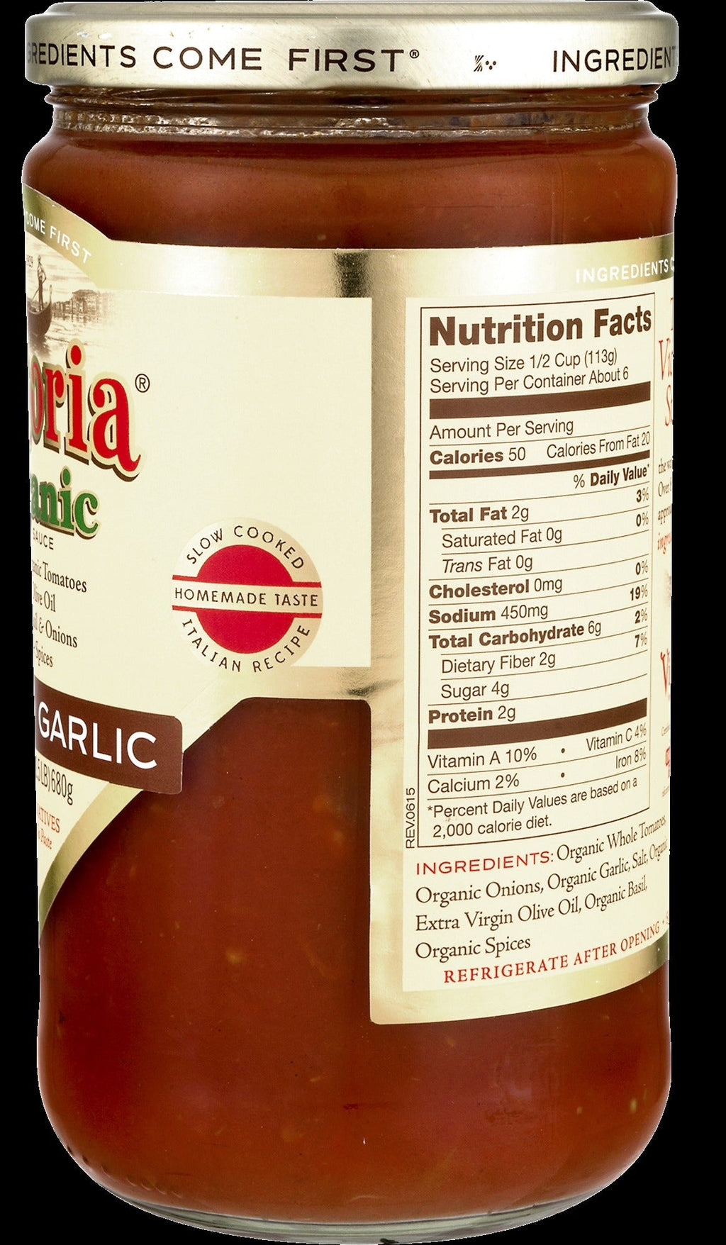 Organic Sauce - Toasted Garlic