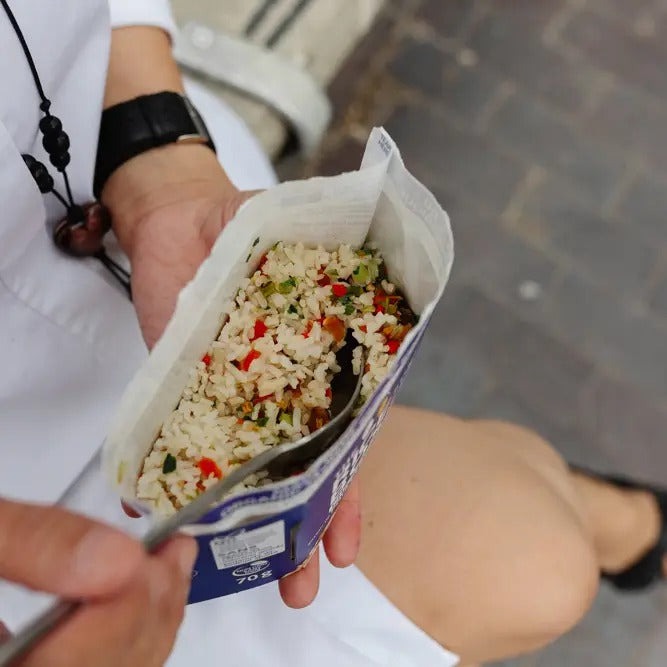 Chicken Mushroom Seasoned Rice Box