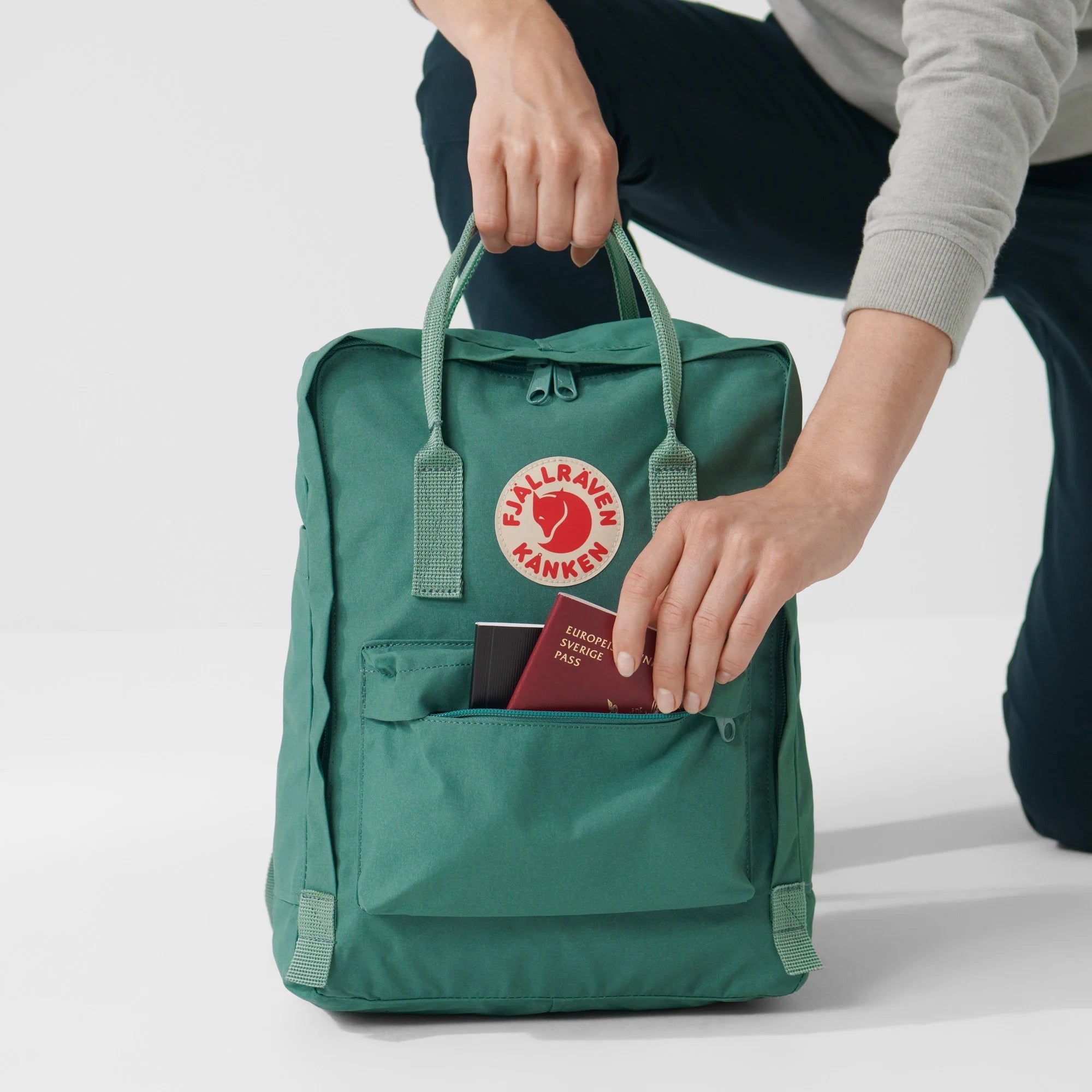 Unisex Travel Backpack - Arctic Green - One Size