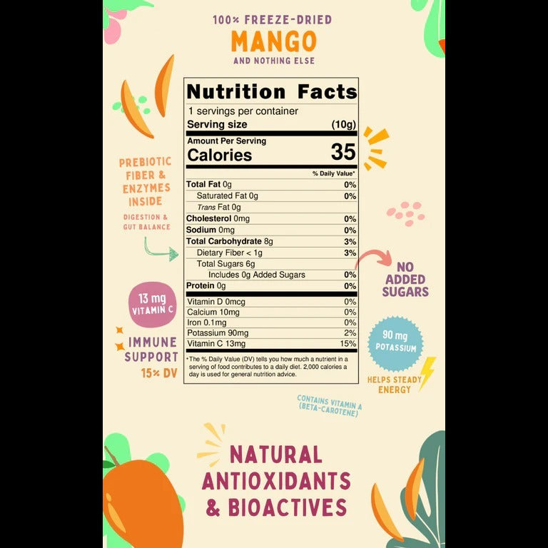 Mango Crunchy Superfruit Bites (12 Pack)