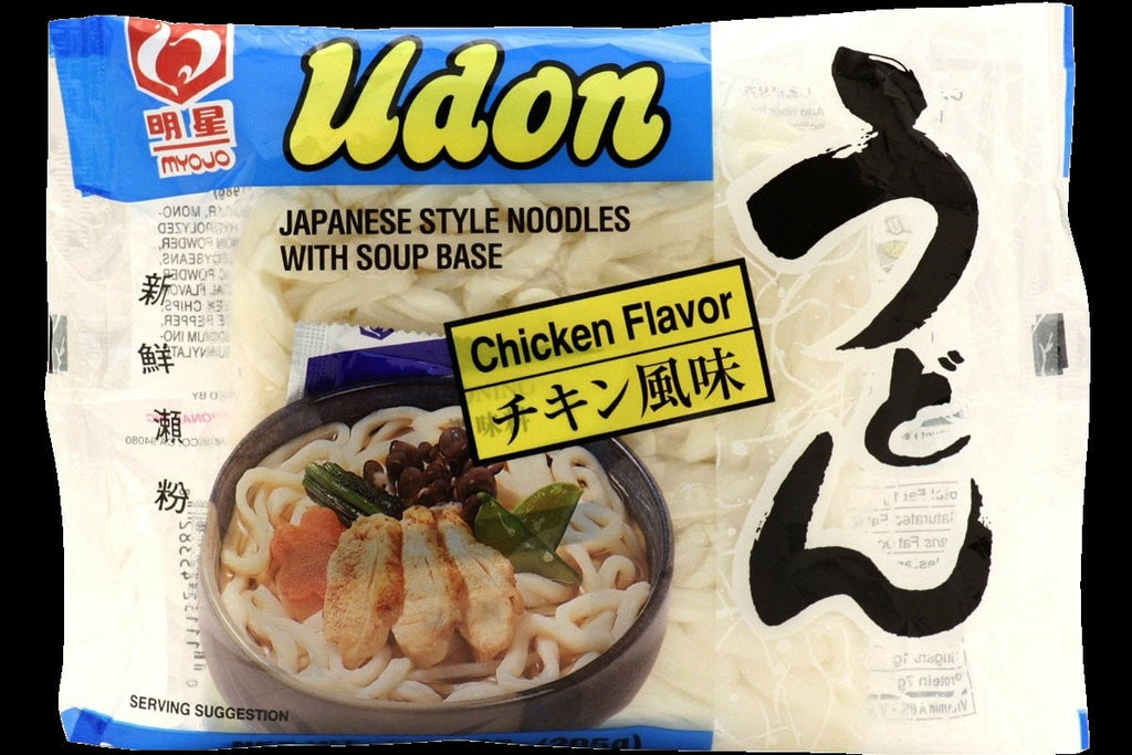 Chicken Flavor Japanese Style Udon Noodle Soup