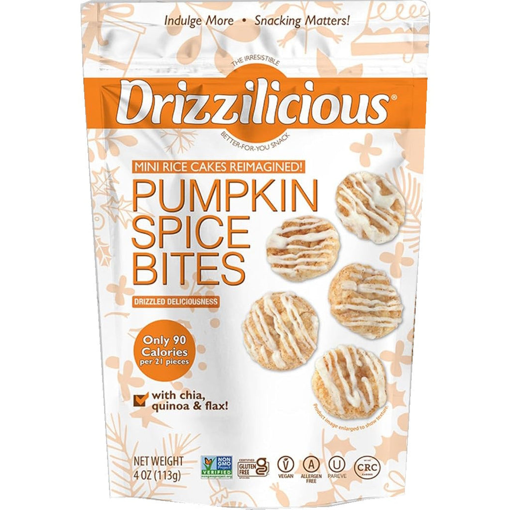 Pumpkin Spice Bites Mini Rice Cakes