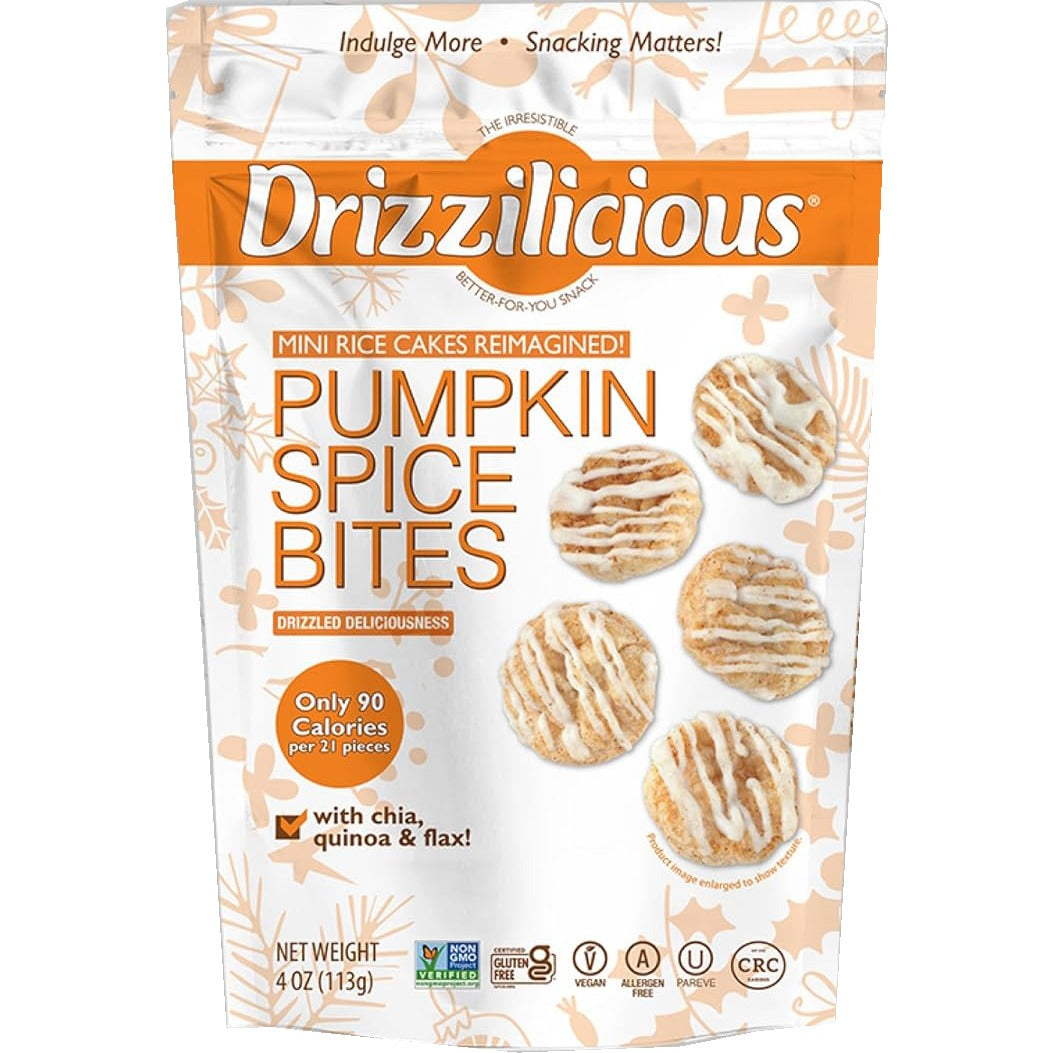 Pumpkin Spice Bites Mini Rice Cakes