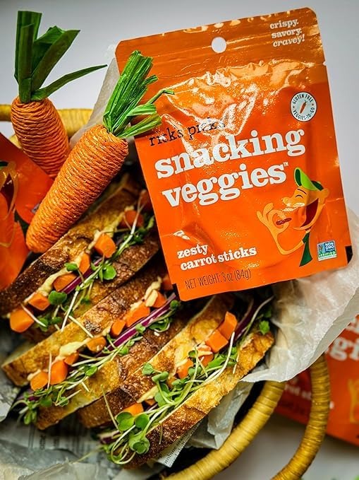 Zesty Carrot Snacking Veggies (10 Pack)