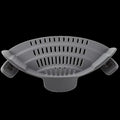 Clip On Pot Strainer Grey