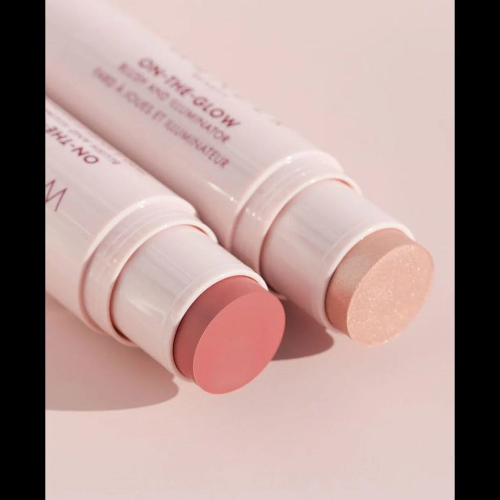 On-the-Glow Blush & Illuminator - Sienna Sunset/Nude Glow