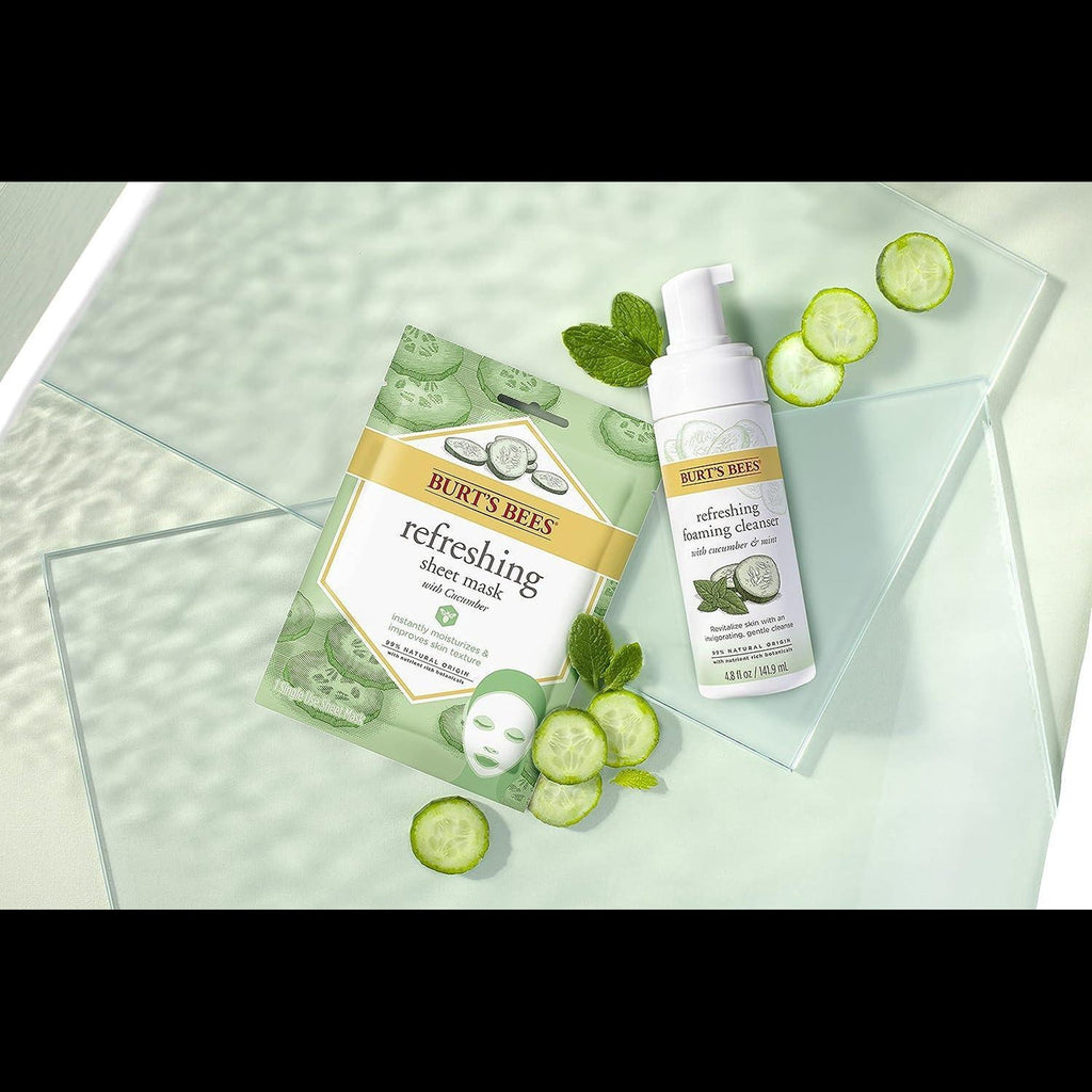 Refreshing Foaming Face Cleanser - Cucumber And Mint