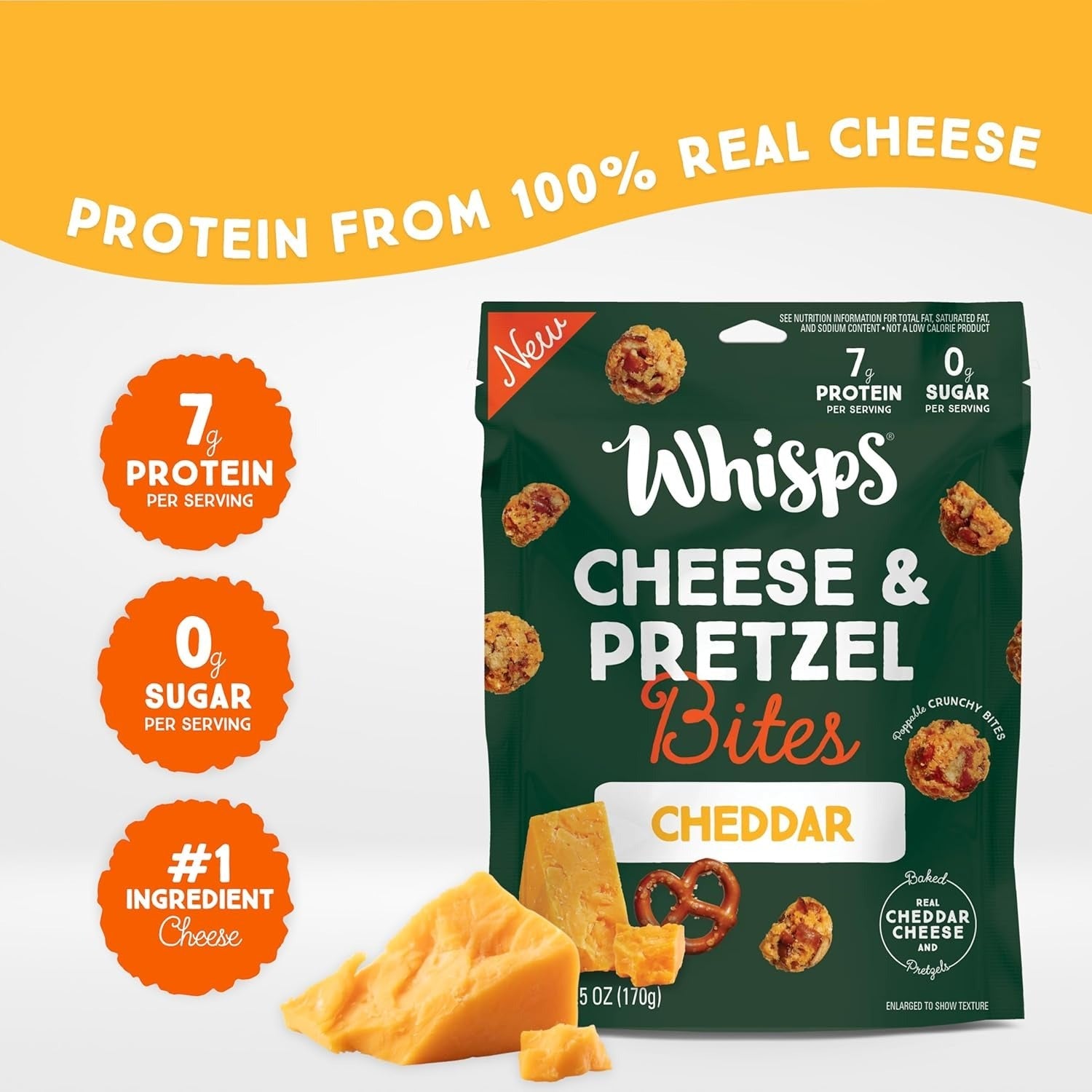 Cheddar Cheese & Pretzel Bites 4.5 oz