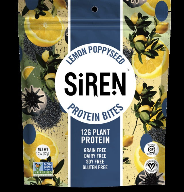 Lemon Poppyseed Protein Bites
