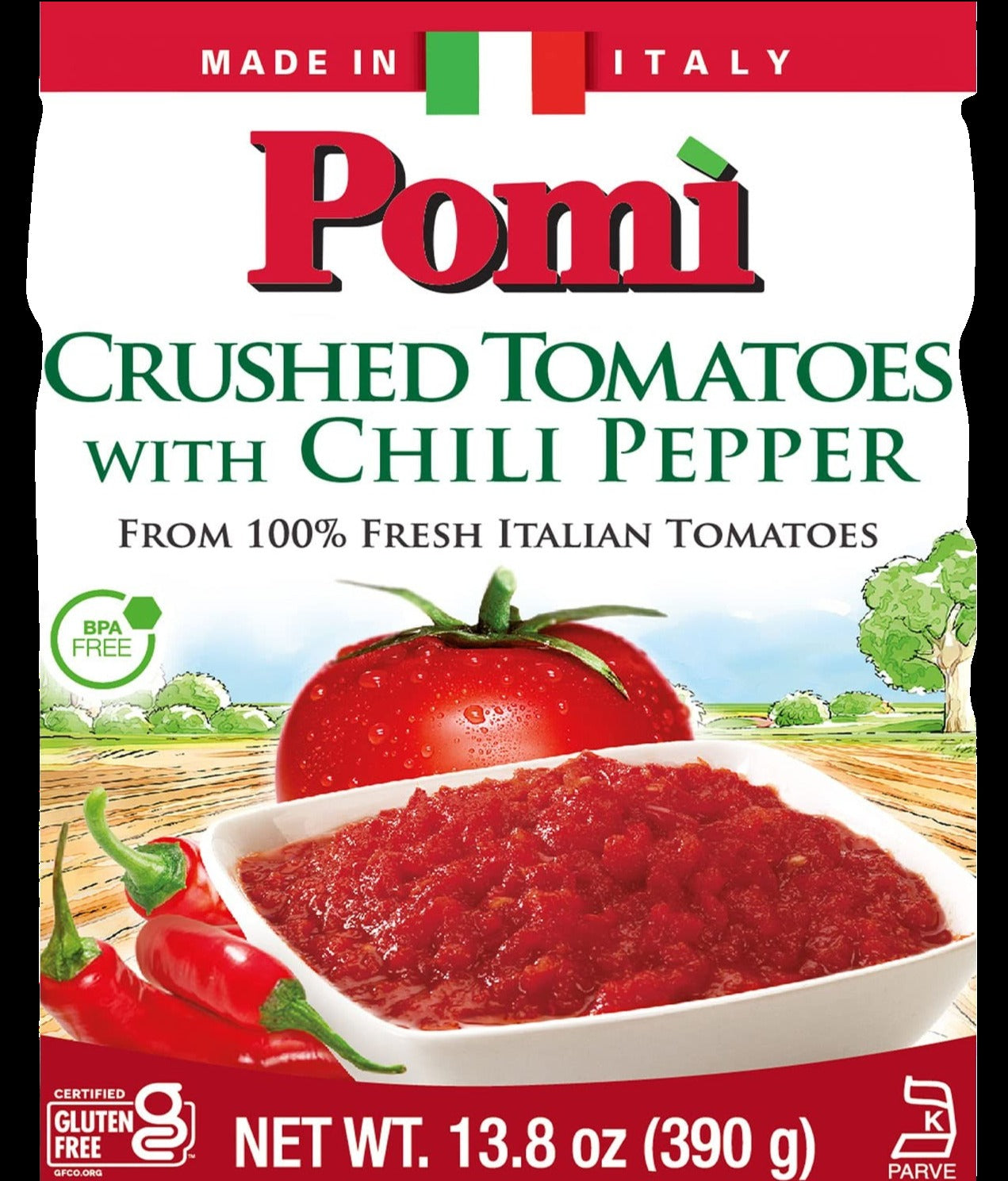 Crushed Tomatoes with Chili Pepper