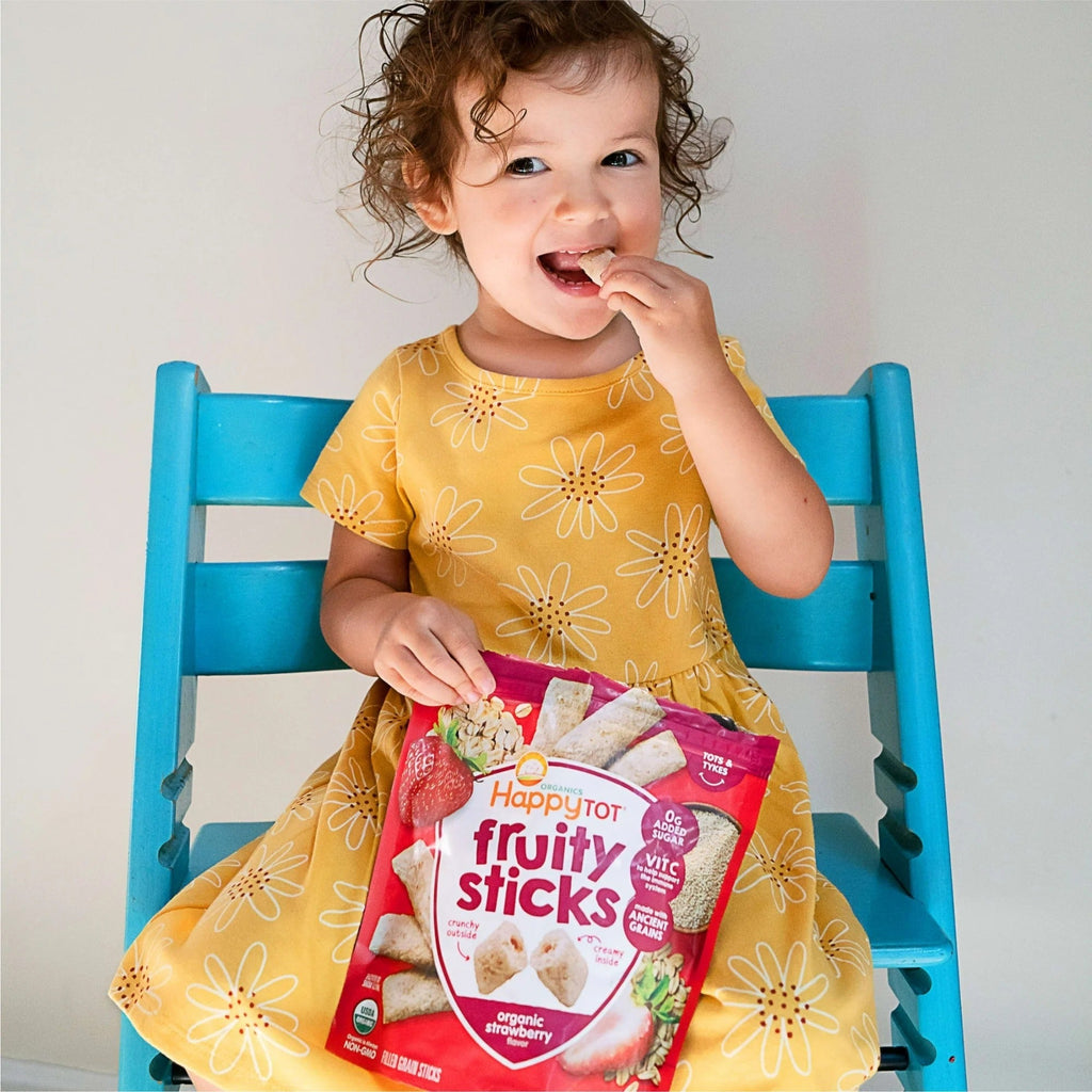 Strawberry Organic Fruity Sticks