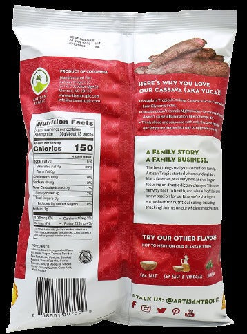 Barbecue Cassava Strips