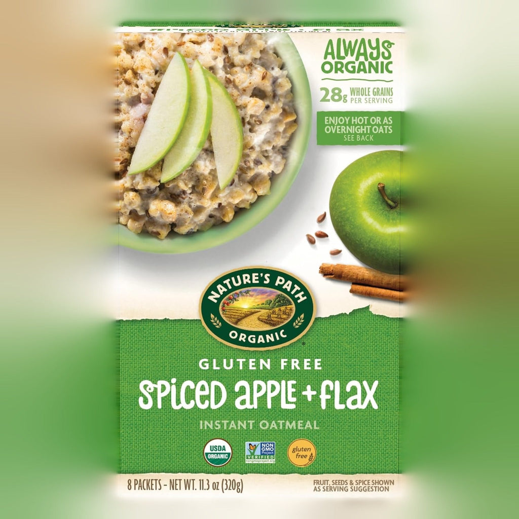 Spiced Apple Flax Hot Cereal