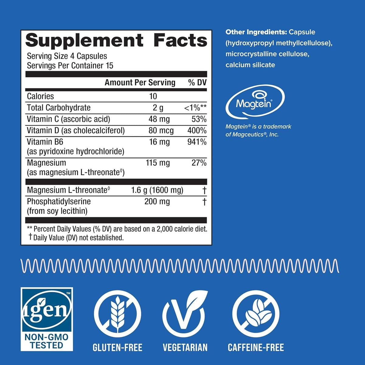 Focus Magnesium Vitamin Capsules