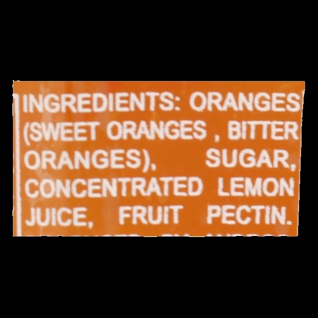 Orange Fruit Spread