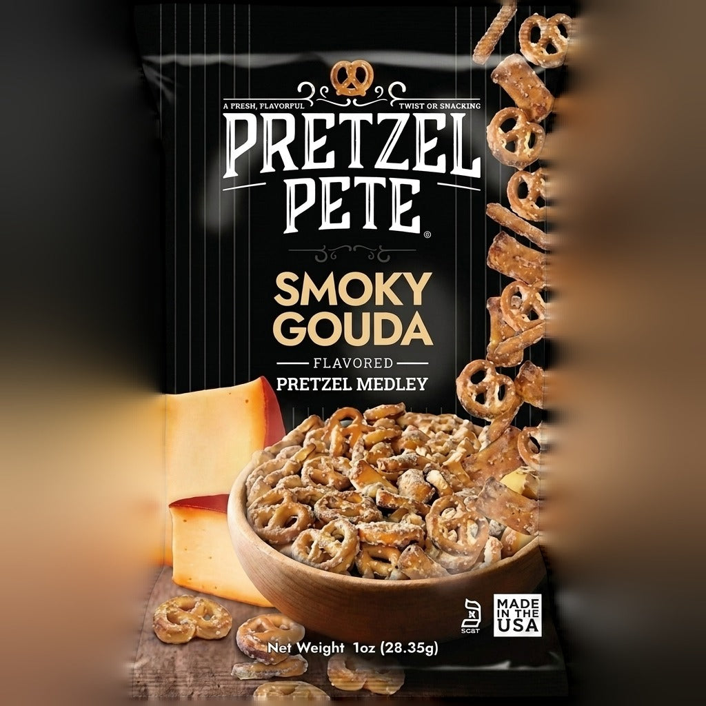 Smoky Gouda Pretzel Medley (24 Pack)
