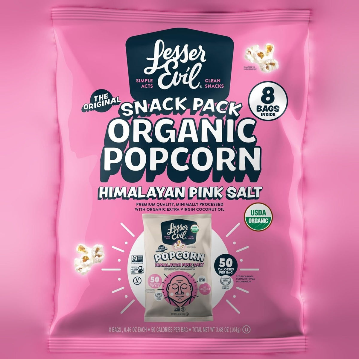 Himalayan Pink Popcorn (8 Pack)