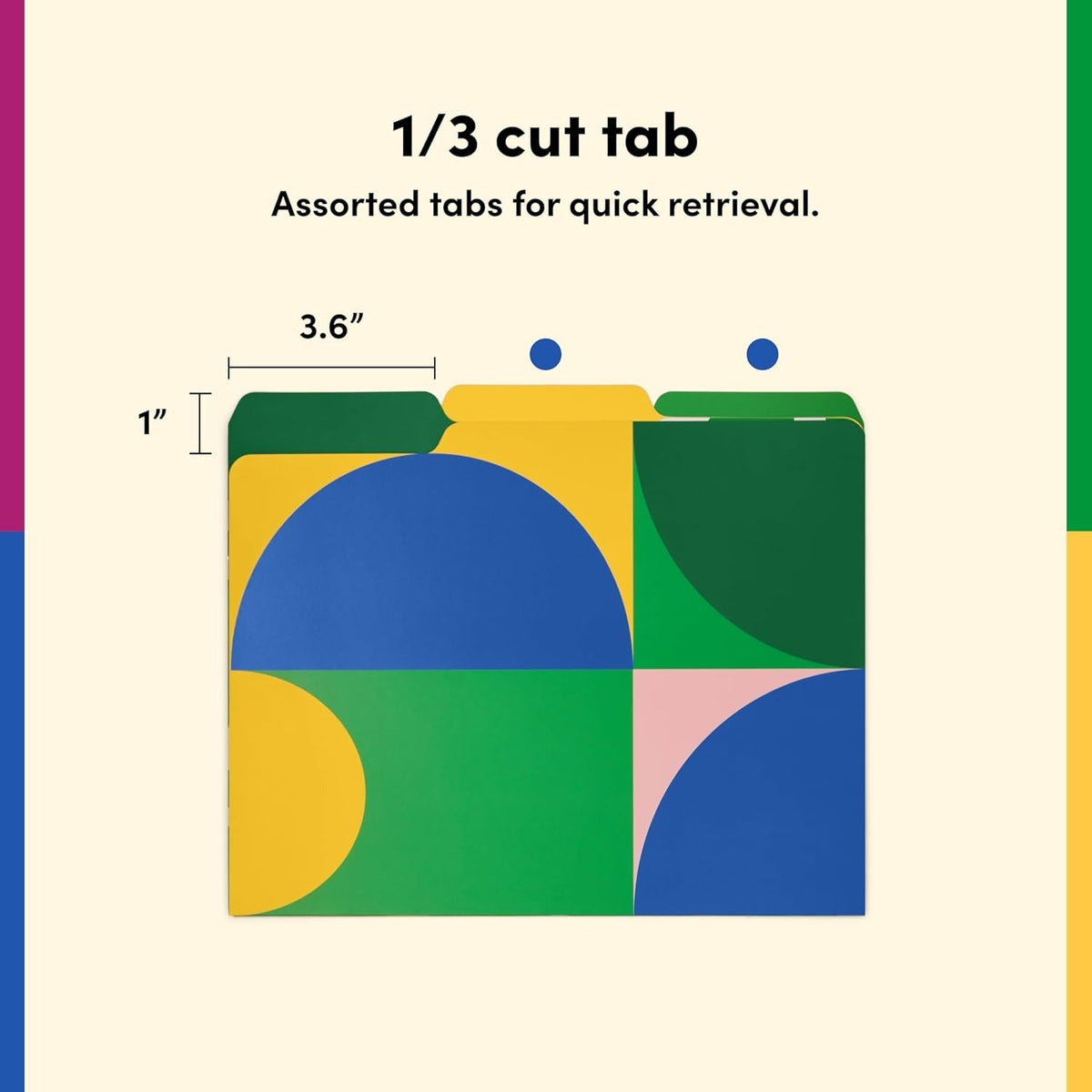 Essential File Folders set of 6