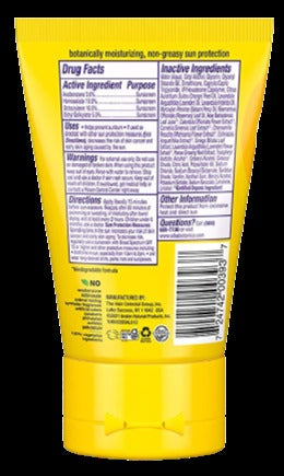 Soothing Lavender Suncreen Lotion, Spf 45