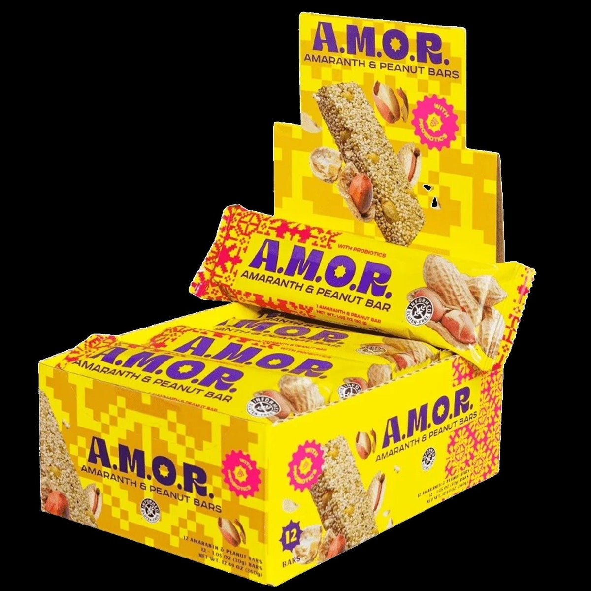 Amaranth & Peanut Bars (12 Pack)