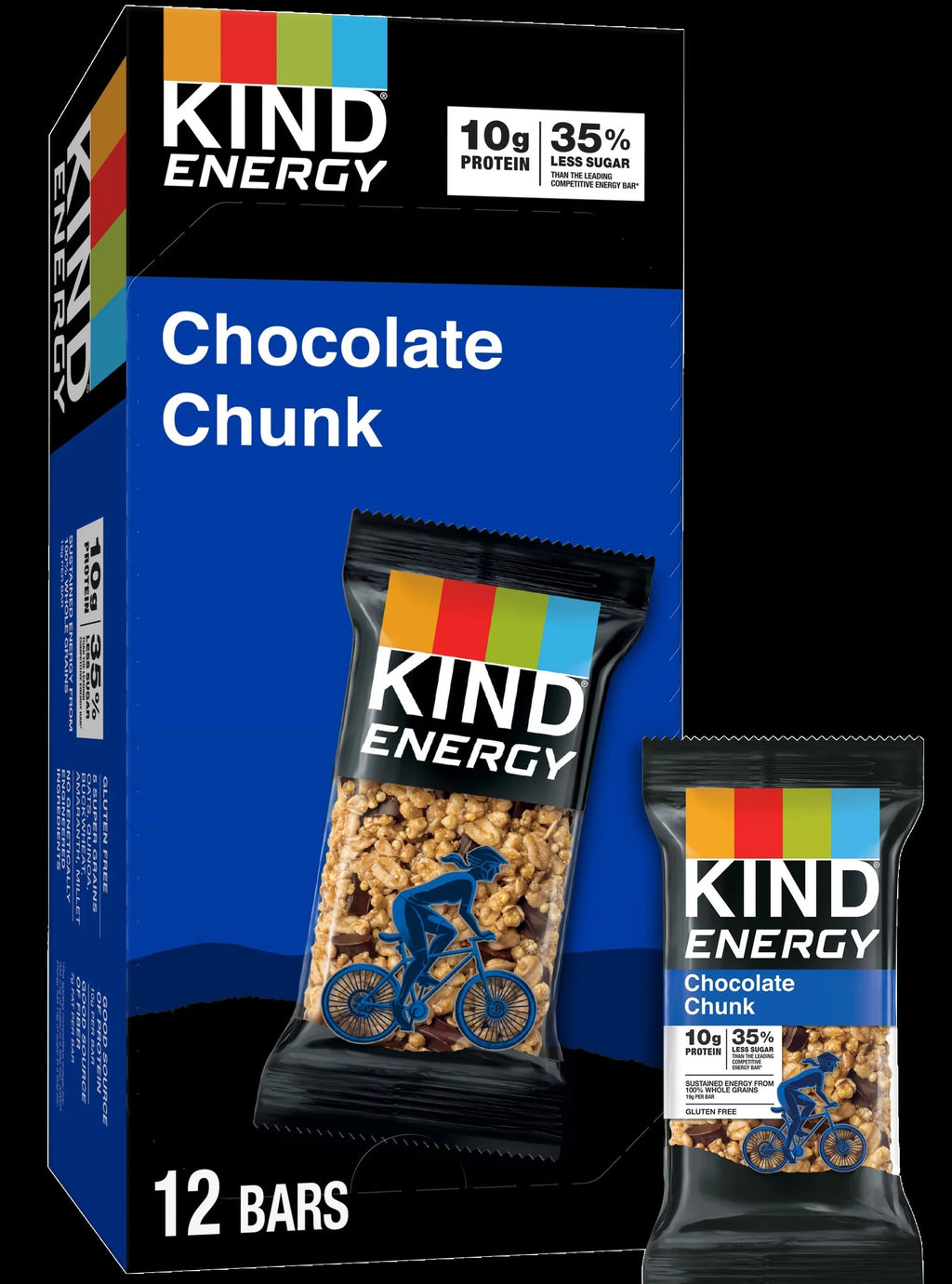 Chocolate Chunk Energy Bars (12 CT)