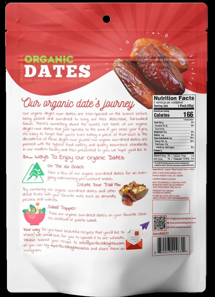 Organic Dates Snack Packs (5 CT)