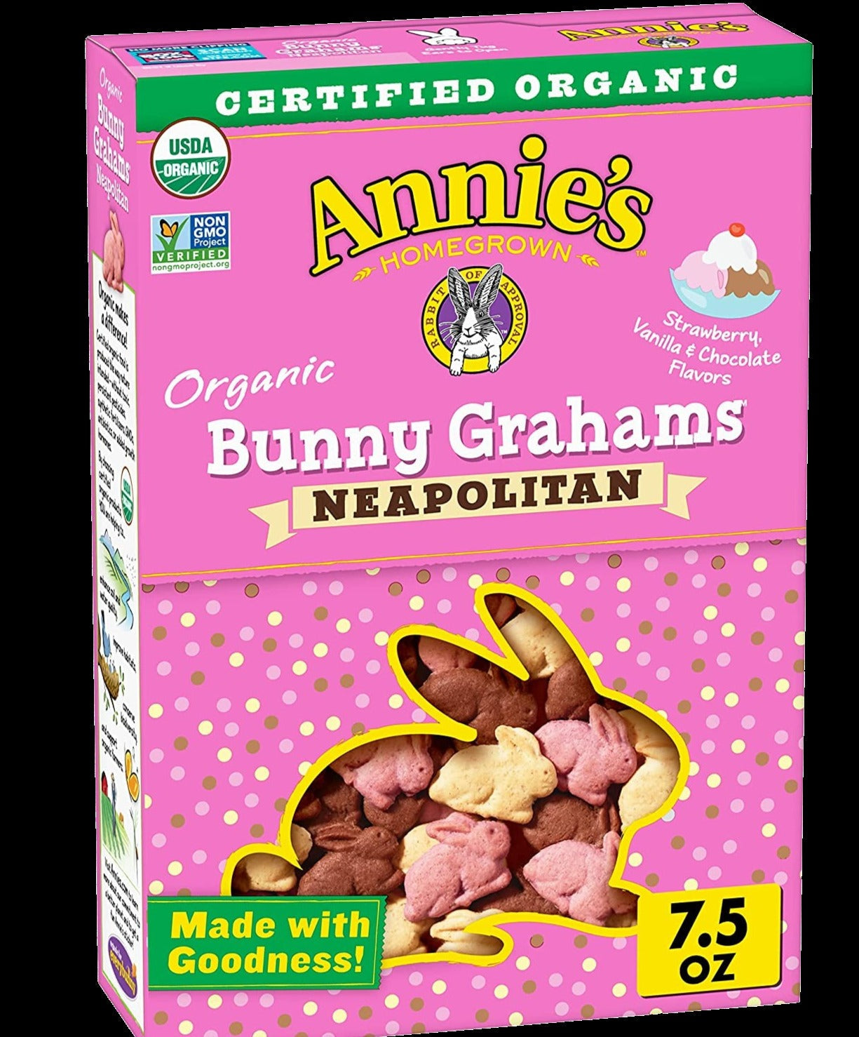 Organic Neapolitan Bunny Graham Crackers