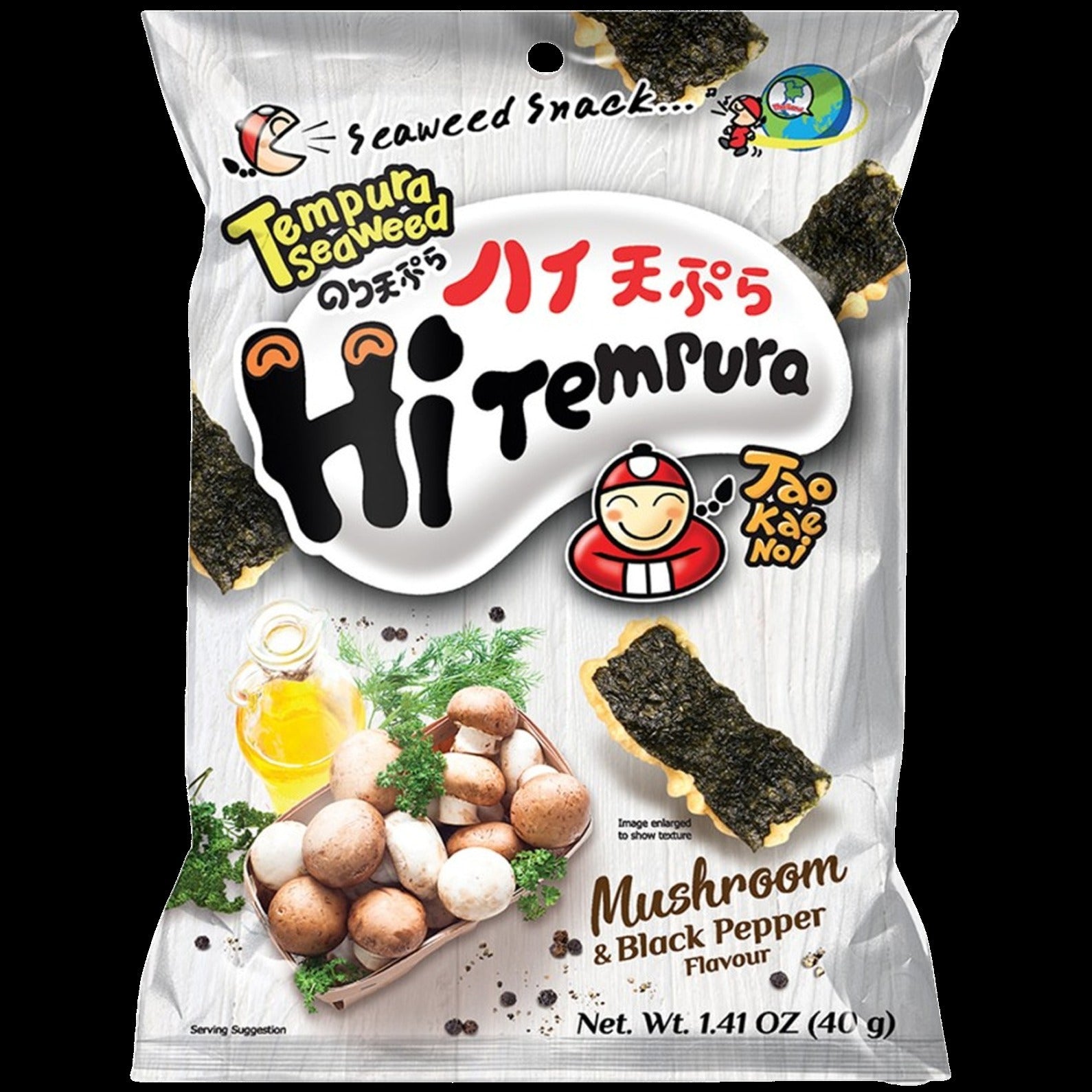 Tempura Seaweed Mushroom & Black Pepper (12 Pack)