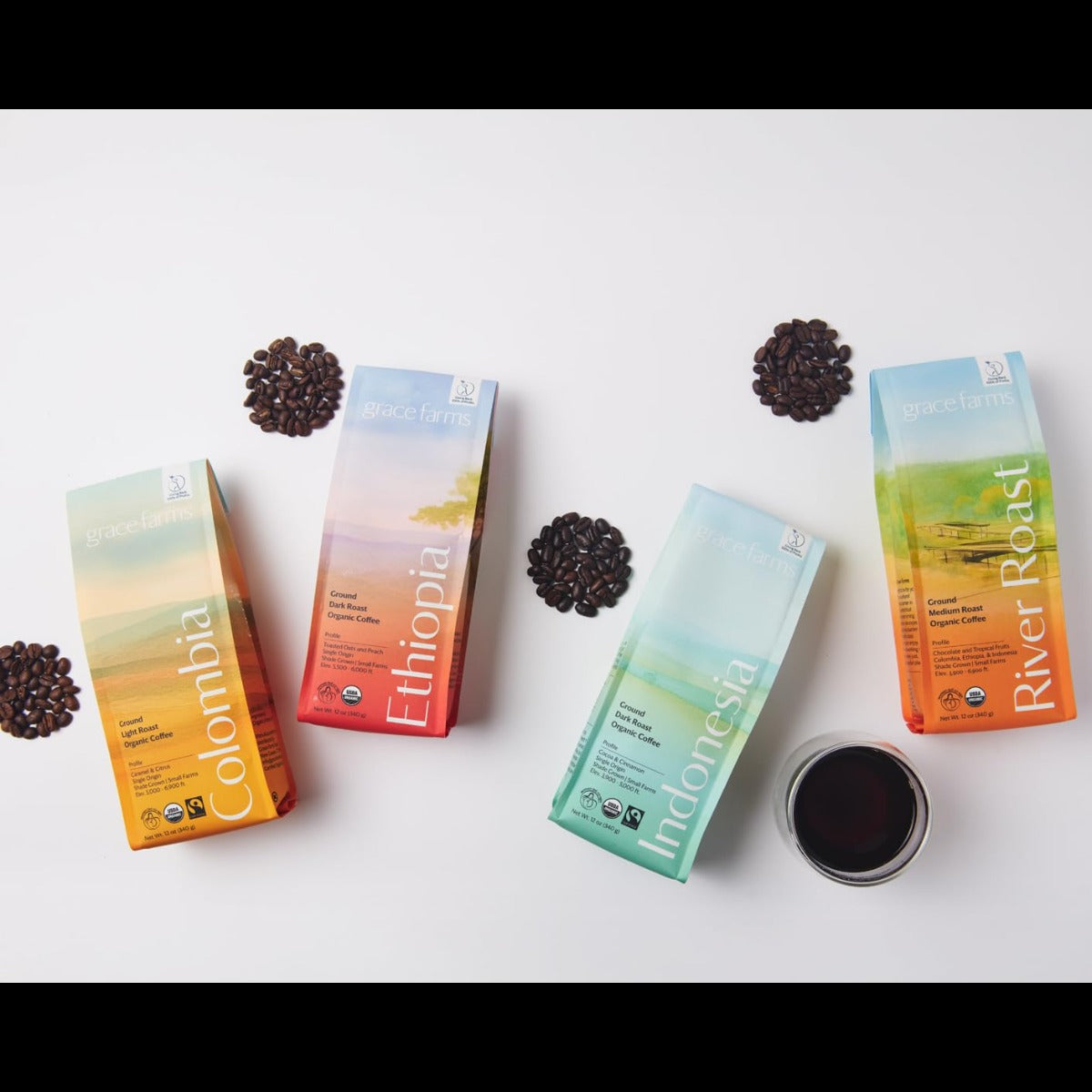 Organic Single Origin Indonesian Dark Roast Whole Bean Coffee