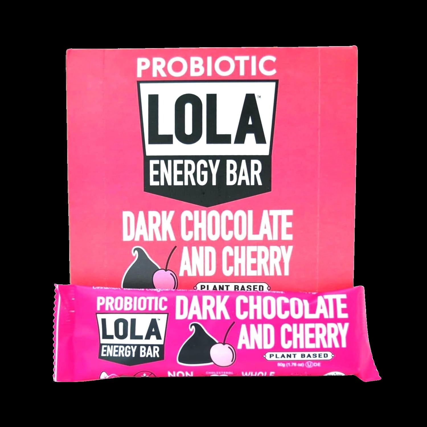 Dark Chocolate Cherry Probiotic Bar (12 CT)