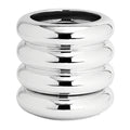 Tall Chrome Planter