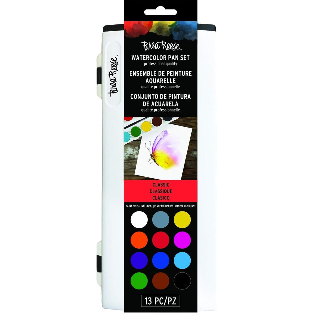 Momenta Watercolor Pan Paint Set (12 CT)