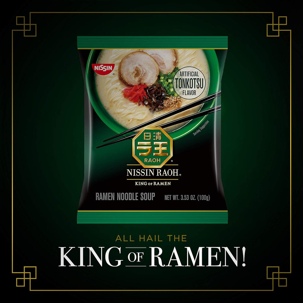 RAOH Ramen Noodle Soup - Tonkotsu (6 Pack)