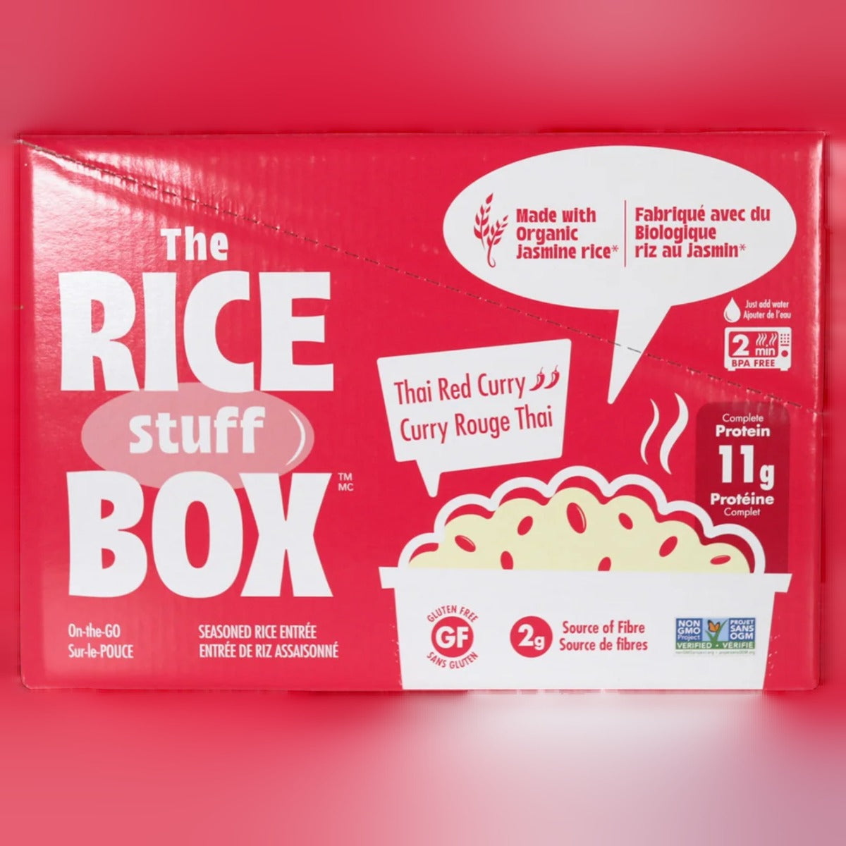 Instant Thai Red Curry Rice Box (6 Pack)
