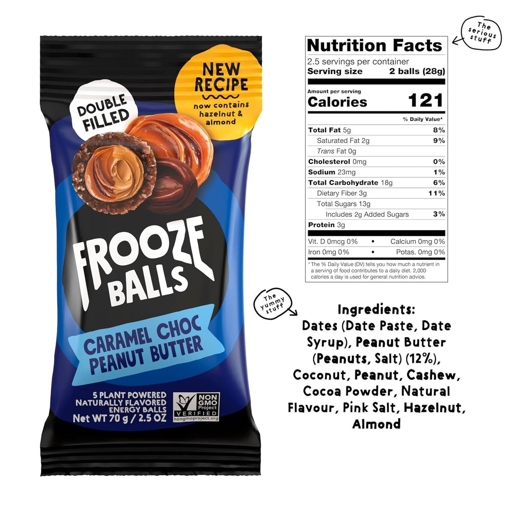 Caramel Choc Peanut Butter (8 Pack)