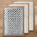 Bamboo Scrub Sponges - White/Khaki (3 CT)