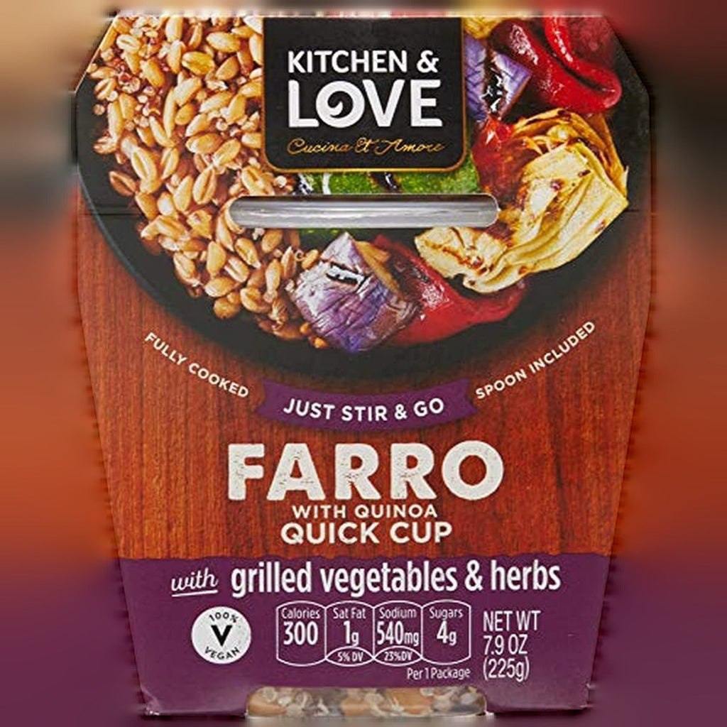 Farro Meal Grilled Vegetables & Herbs