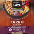 Farro Meal Grilled Vegetables & Herbs