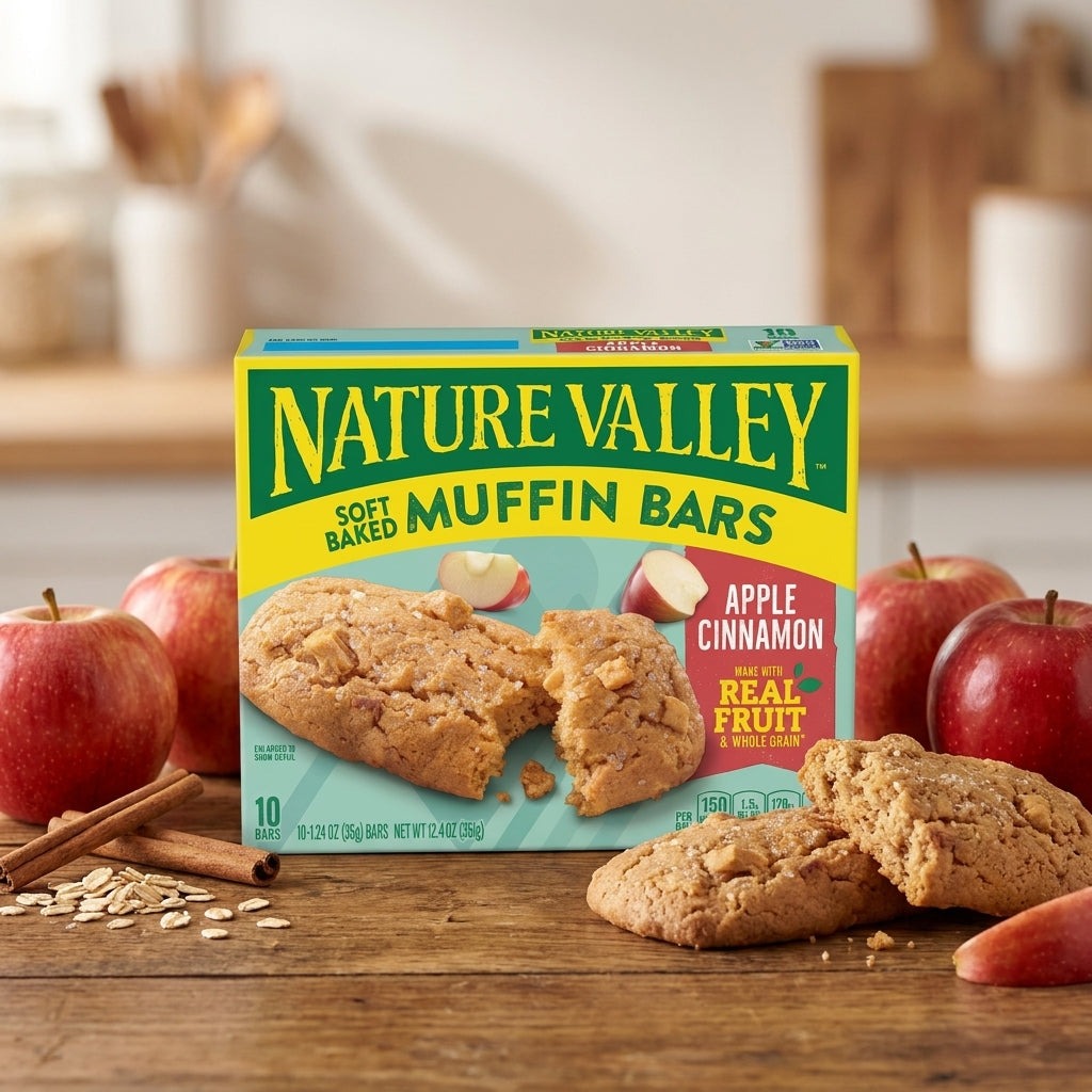 Apple Cinnamon Soft-Baked Muffin Bars (10 CT)