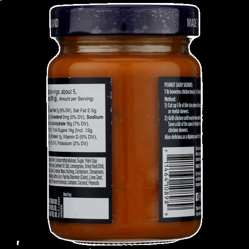 Peanut Satay Sauce