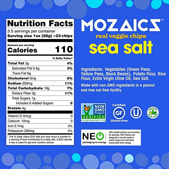 Real Sea Salt Veggie Chips