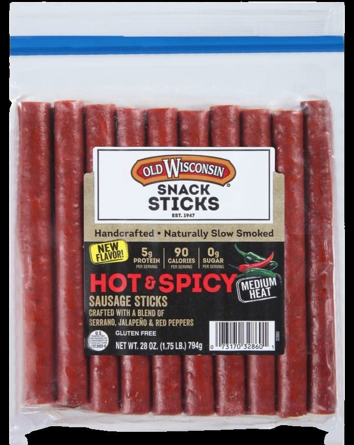 Hot & Spicy Sausage Sticks